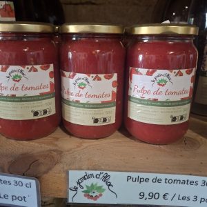 pulpe de tomates 3 pots de 340g
